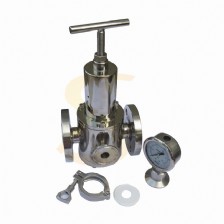 卫生级法兰减压阀